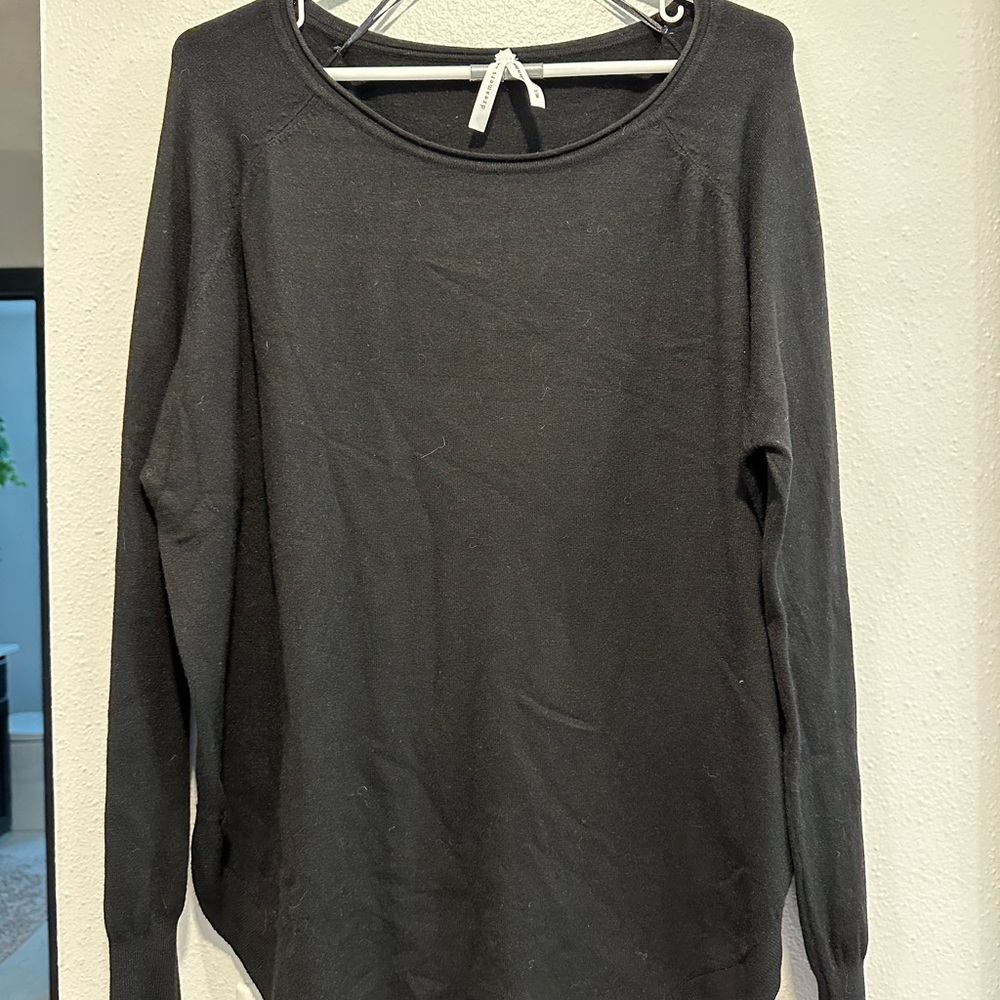 Dreamers Black Long Sleeve Sweater